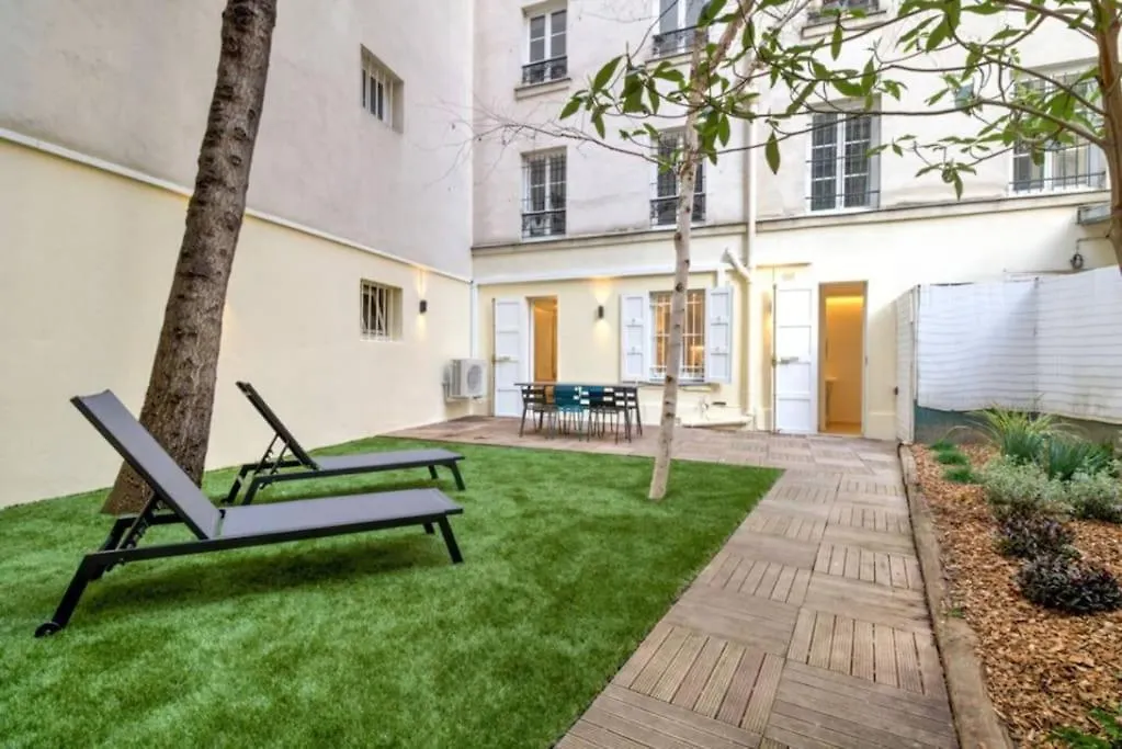 Jardin - Jacuzzi - Chambres En Suite Paris Apartment